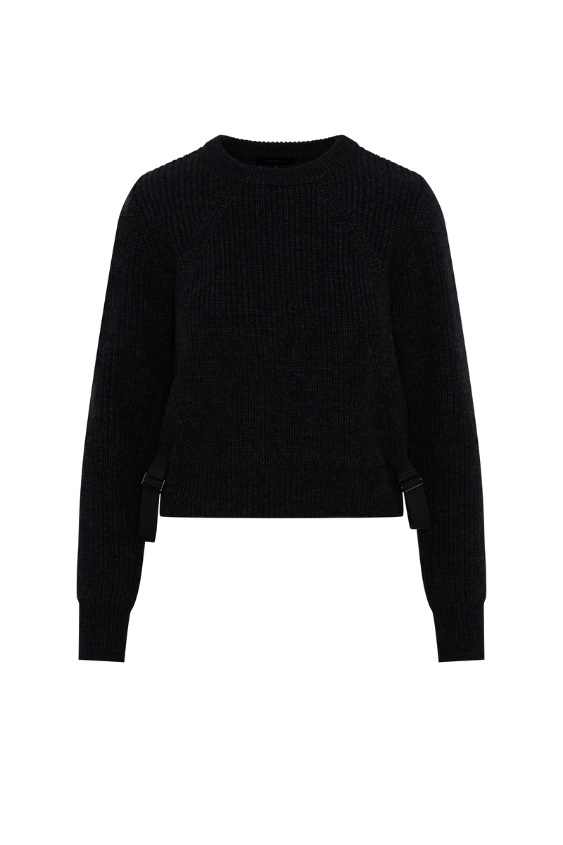 SIDE BELT SWEATERS