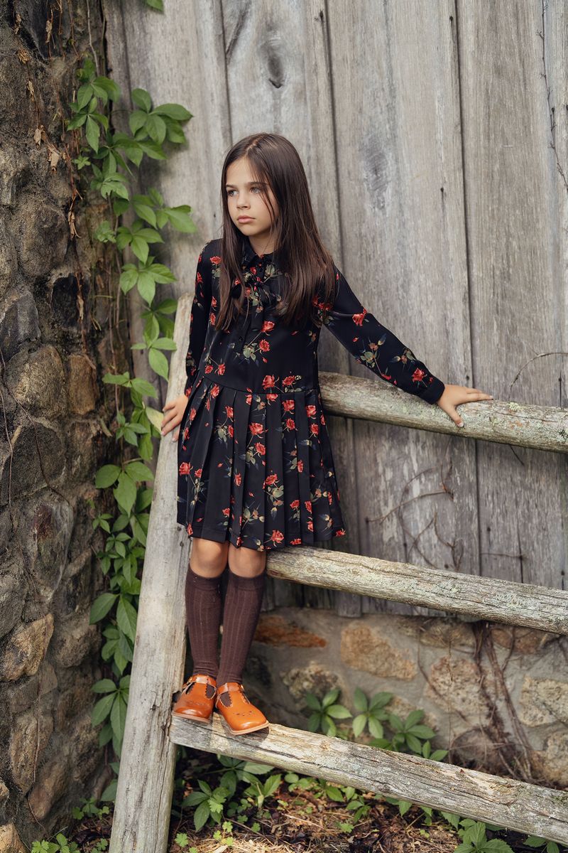 THE ROSETTE DRESS