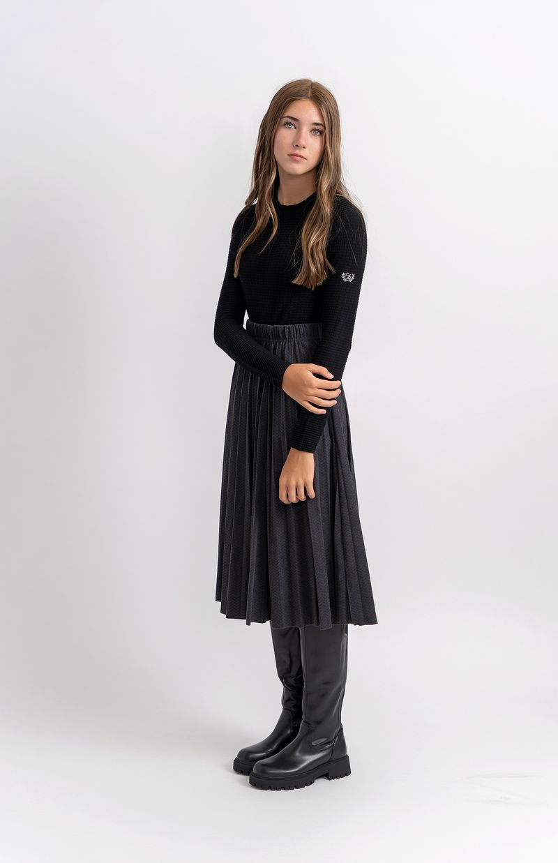 CORDUROY CRINKLE SKIRT