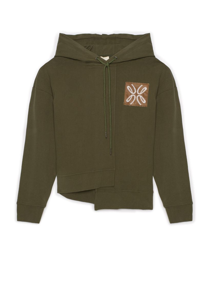 ASYMMETRICAL HOODIE