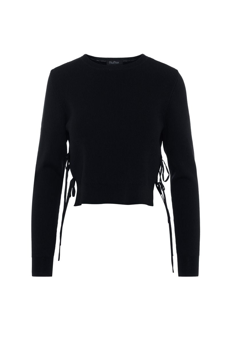 SIDE BOW SWEATER