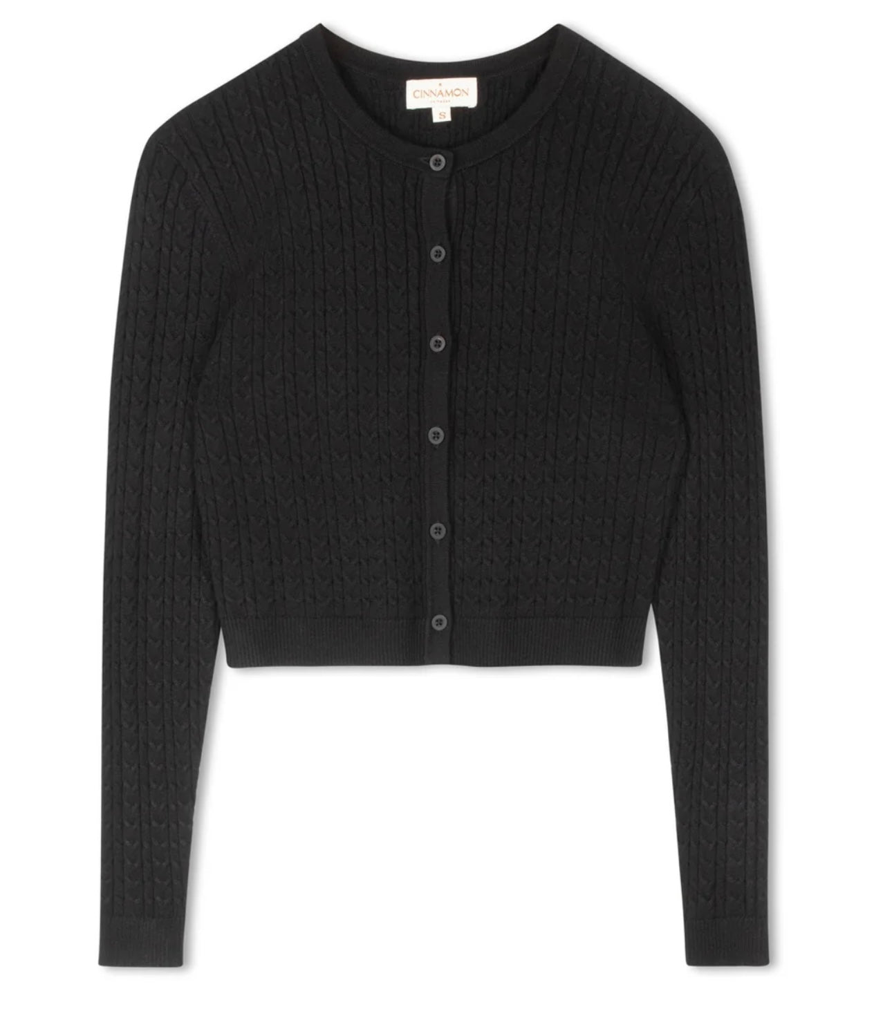 CINNAMON CABLE CARDI