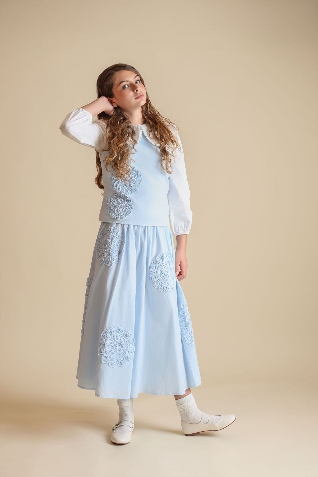 POPLIN POP UP FLOWER SET