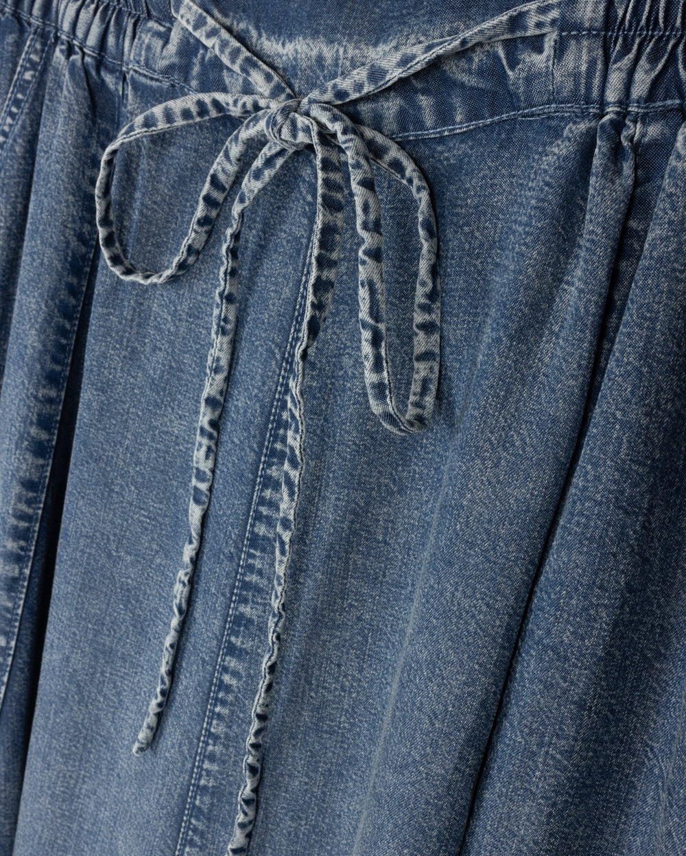 BELLE DRAWSTRING MIDI SKIRT