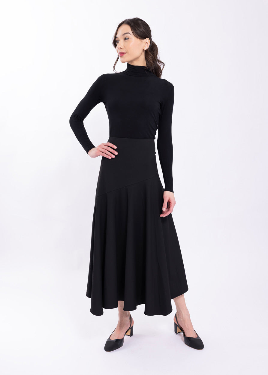 ASYMMETRICAL SKIRT