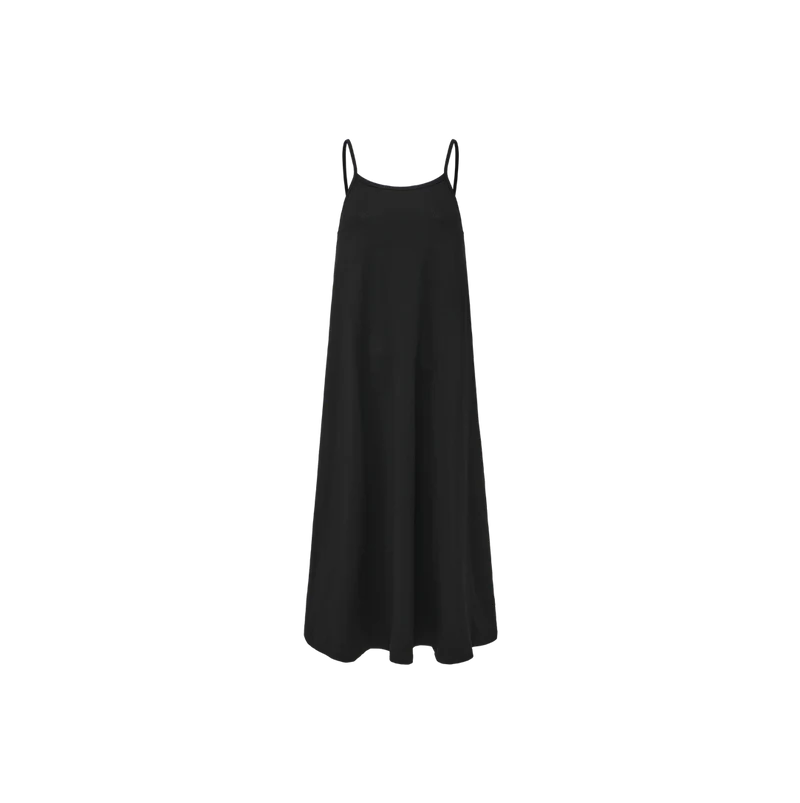 SWEATSHIRT MIDI SLIP DRESS