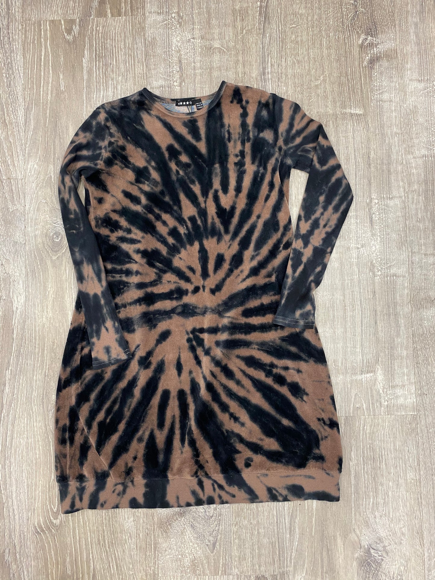 Velour Tye Dye Dress