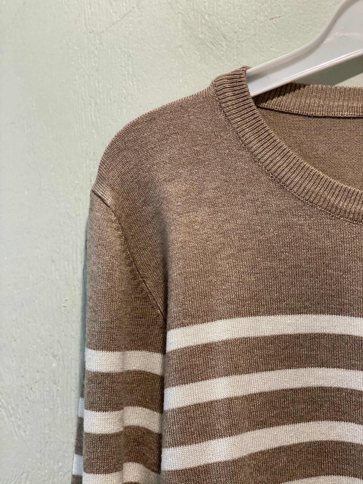 Striped Knit Sweater