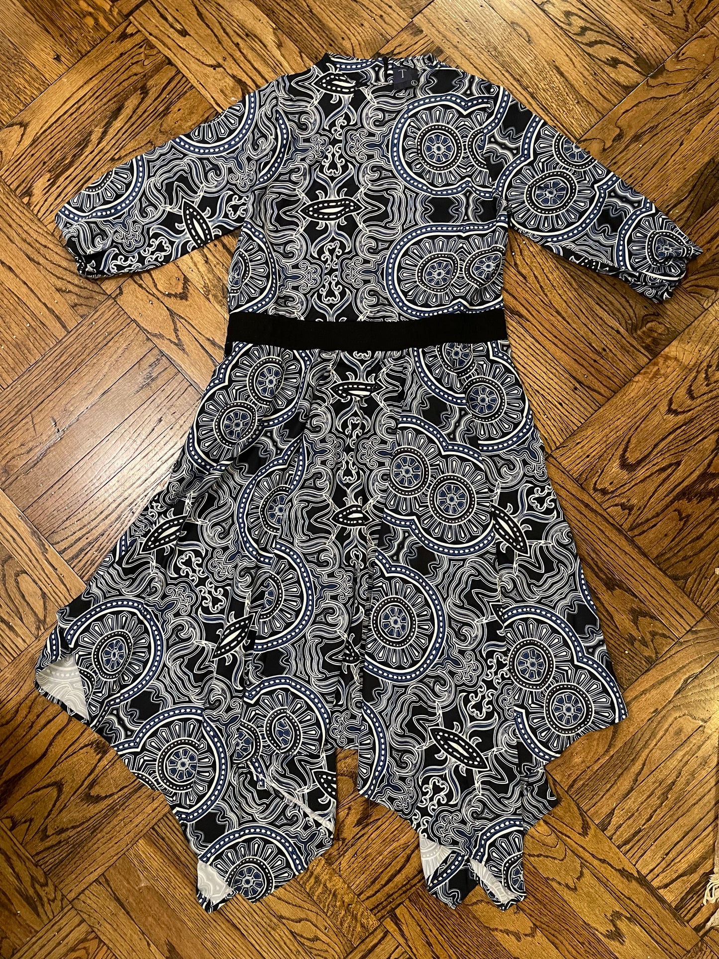 Multi Colored Designed Dress