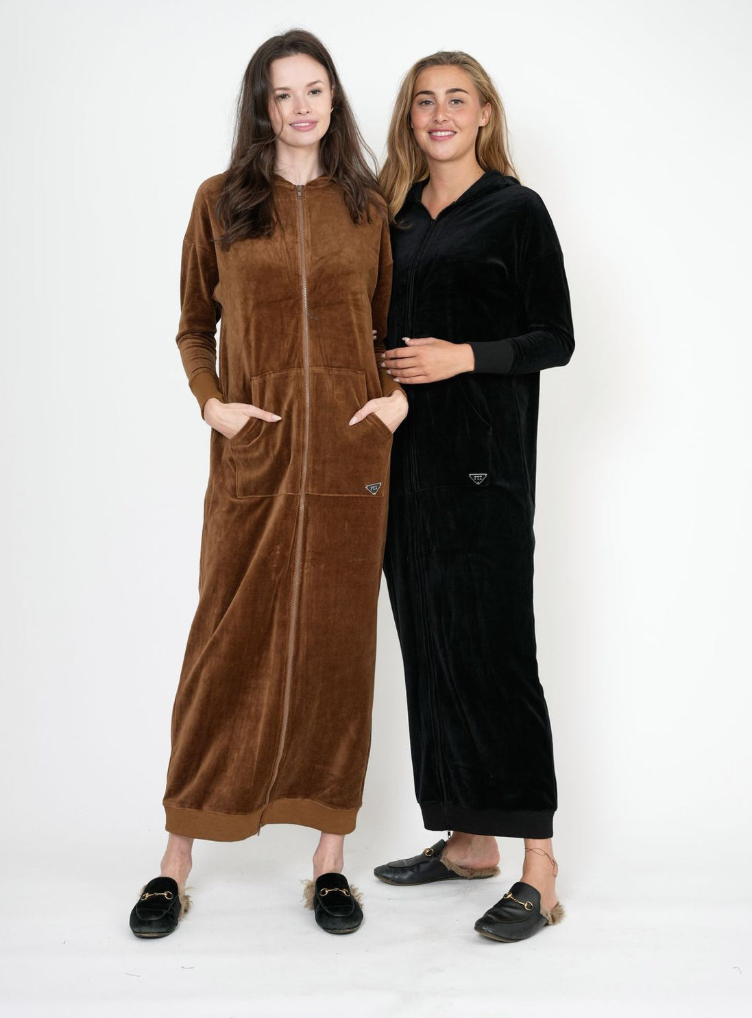 Velour Dressing Gown Womens With Zip Women's Zip Up Plush Robe, Slim Fit Bathrobe With Two Velour Dressing Gown Womens With Zip Women's Zip Up Plush Robe, Slim Fit Bathrobe With Two