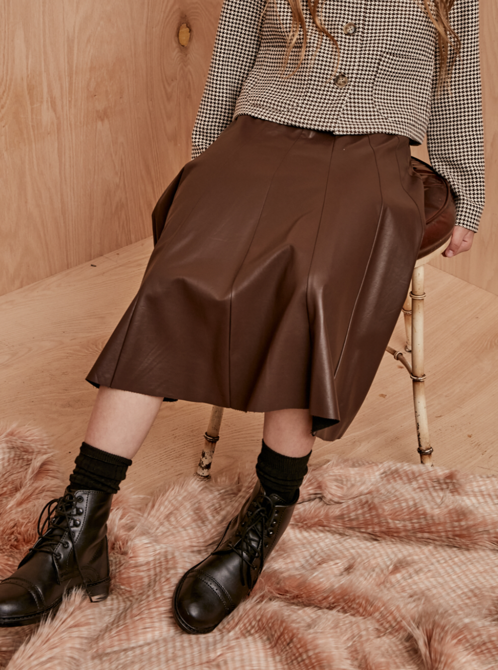 Leather Skirt