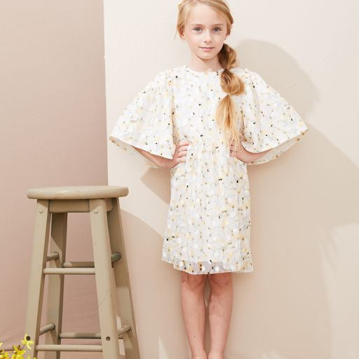 Ruffled Floral Dress