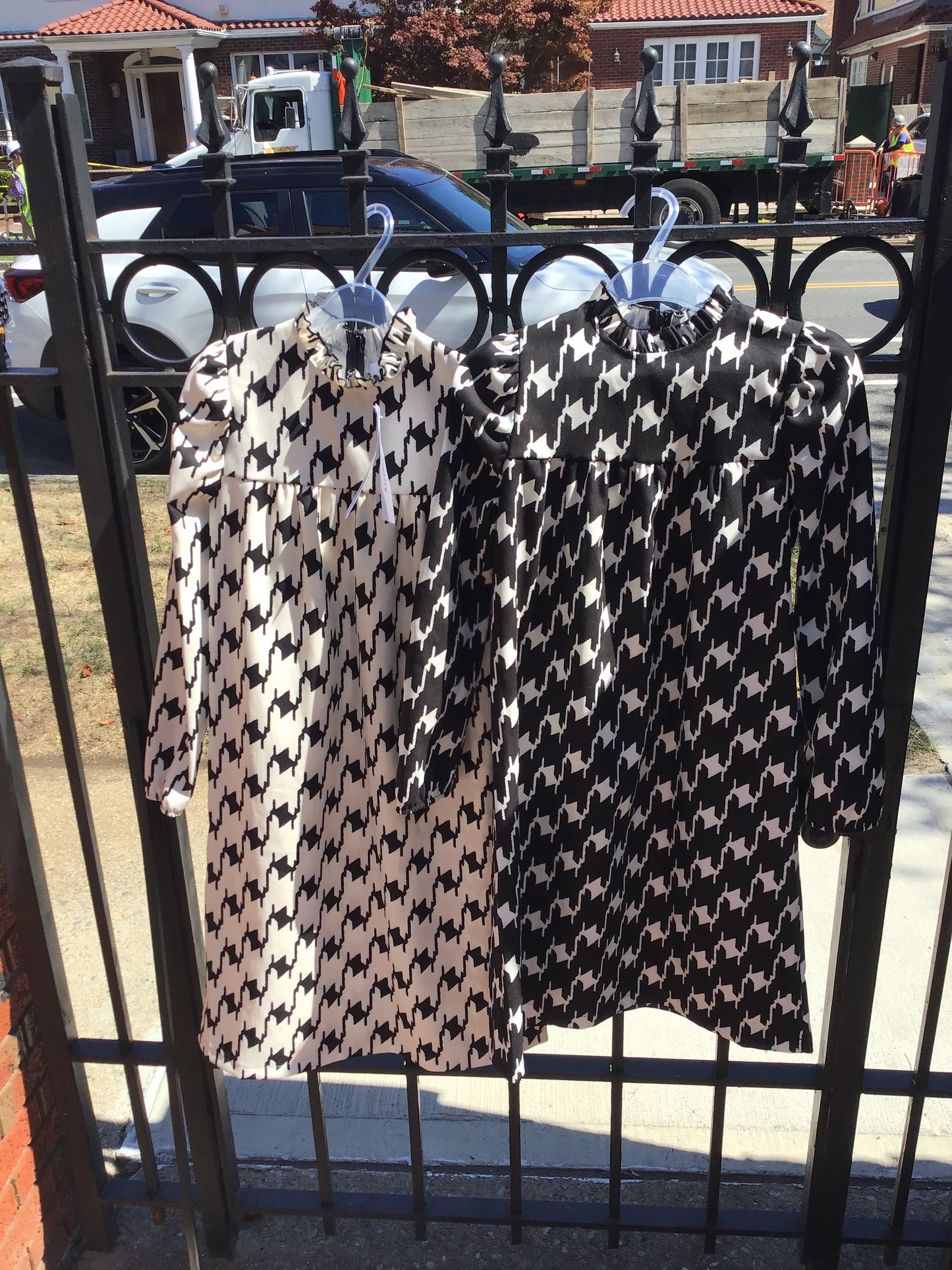 Girls Aztec Print Dress