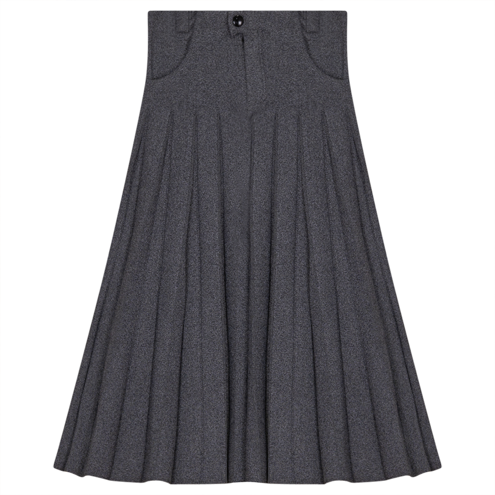 Pleating Knit Skirt