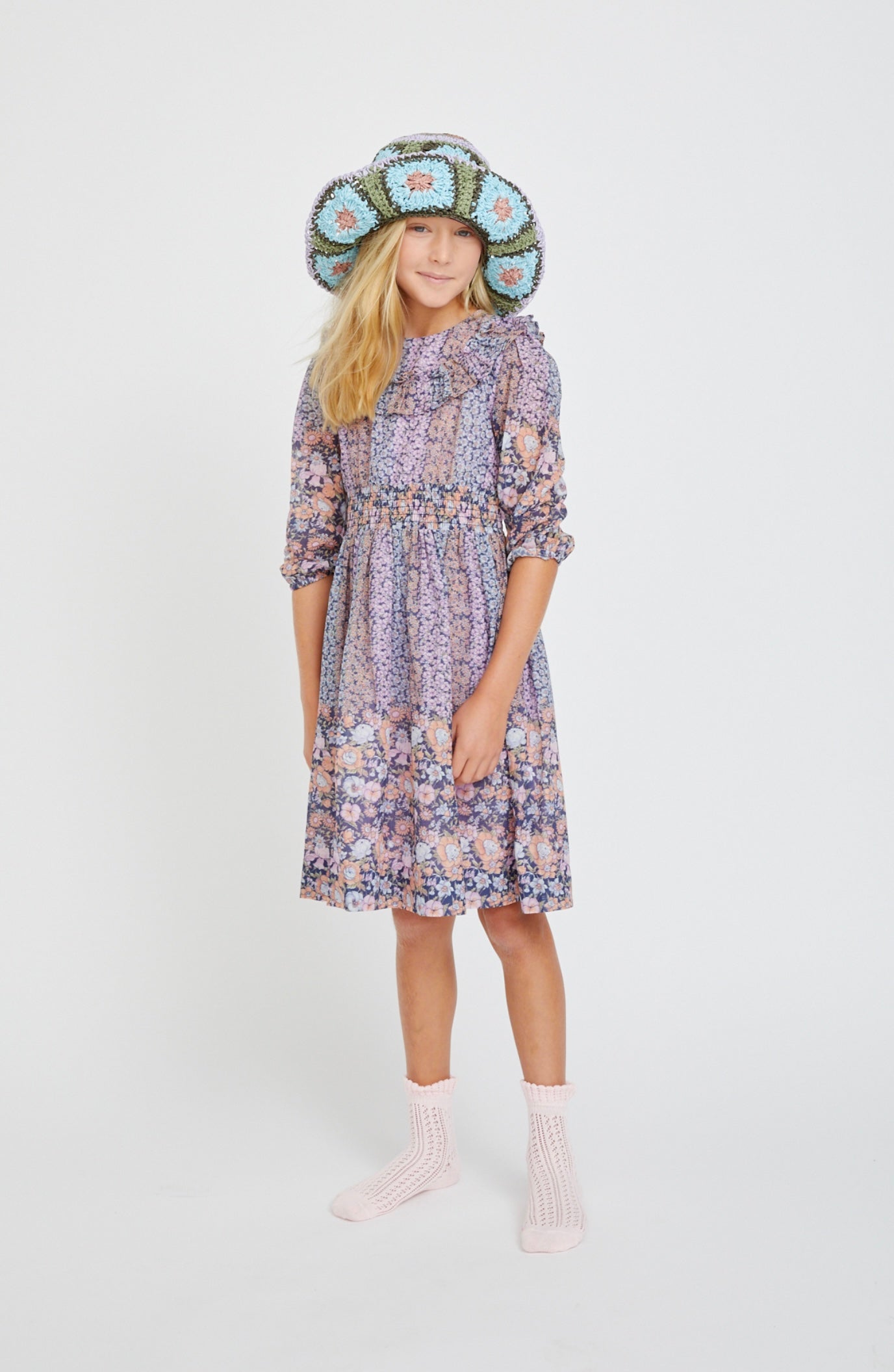 Floral Design with Bib details