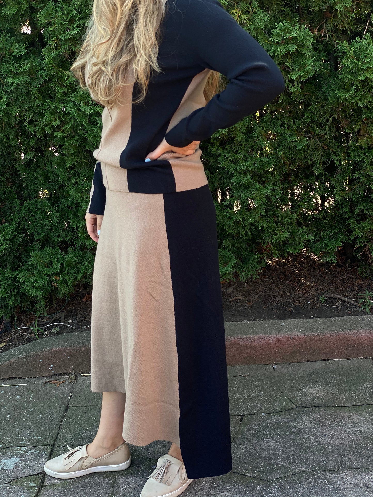 Contrast Molly Sweater - Set