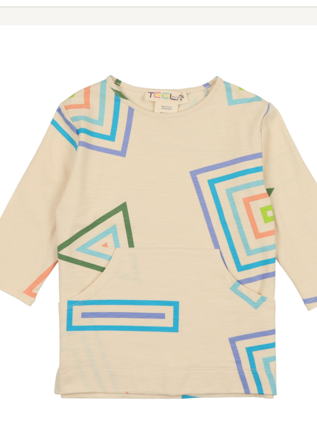 GIRLS KANGAROO POCKET SHIRT