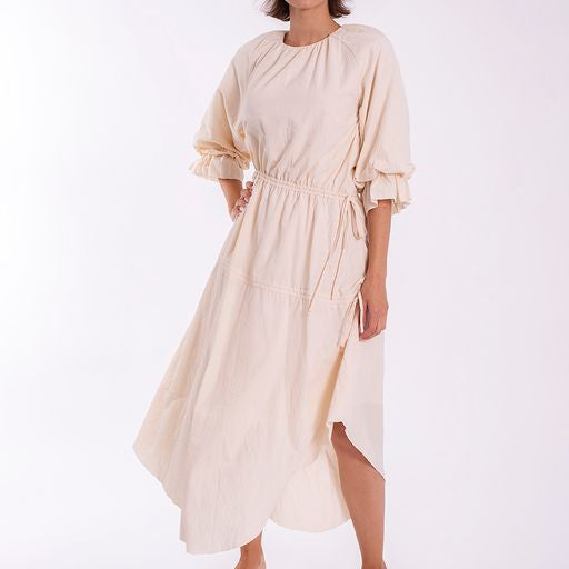 Asymmetric Pulley Dress