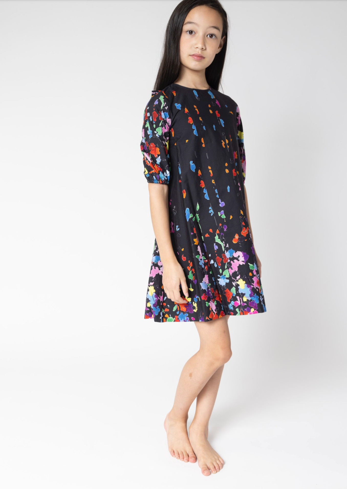 FLORAL PRINT DRESS