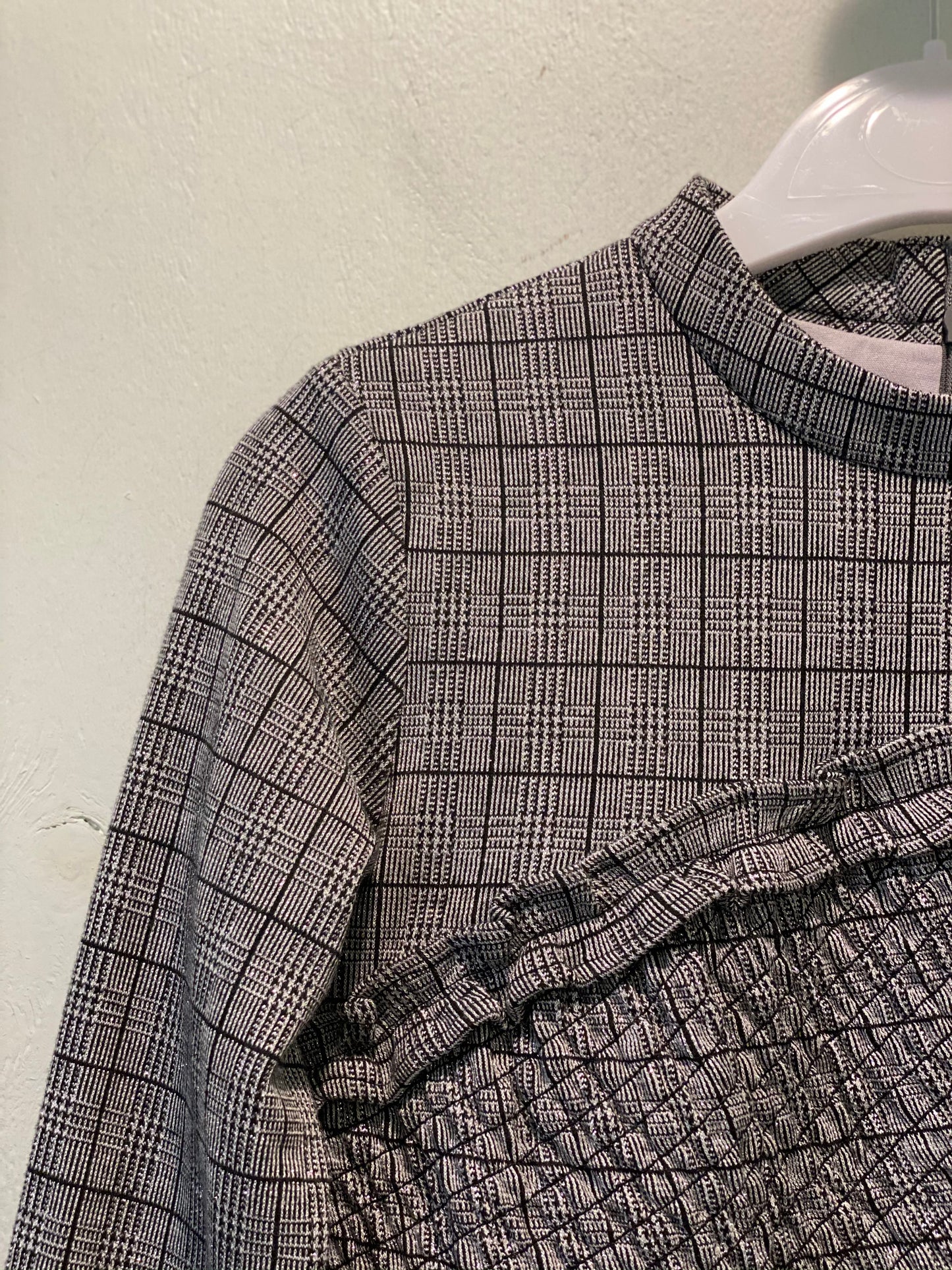 Plaid Detail Jumper