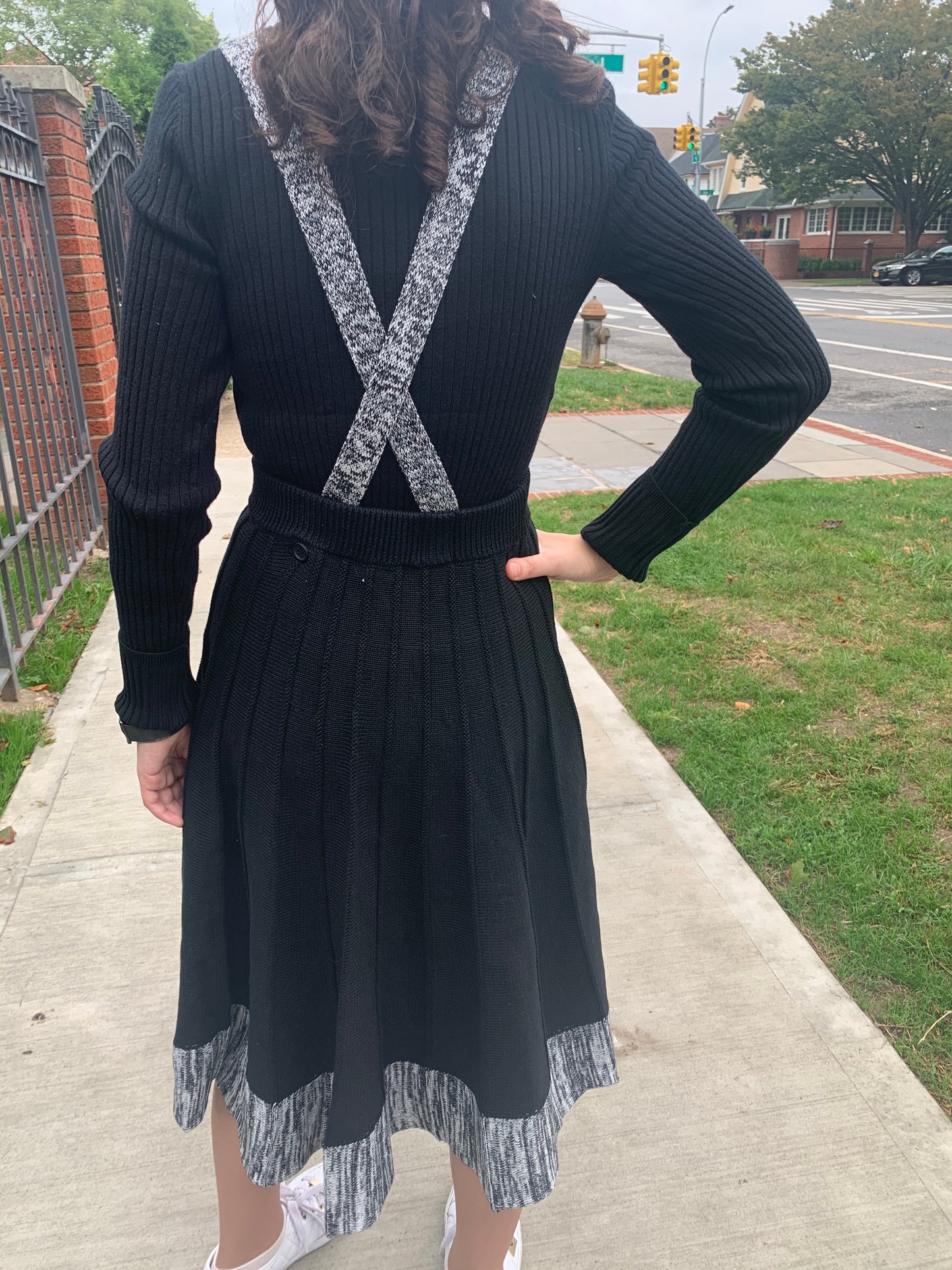 Crossover Knit Jumper