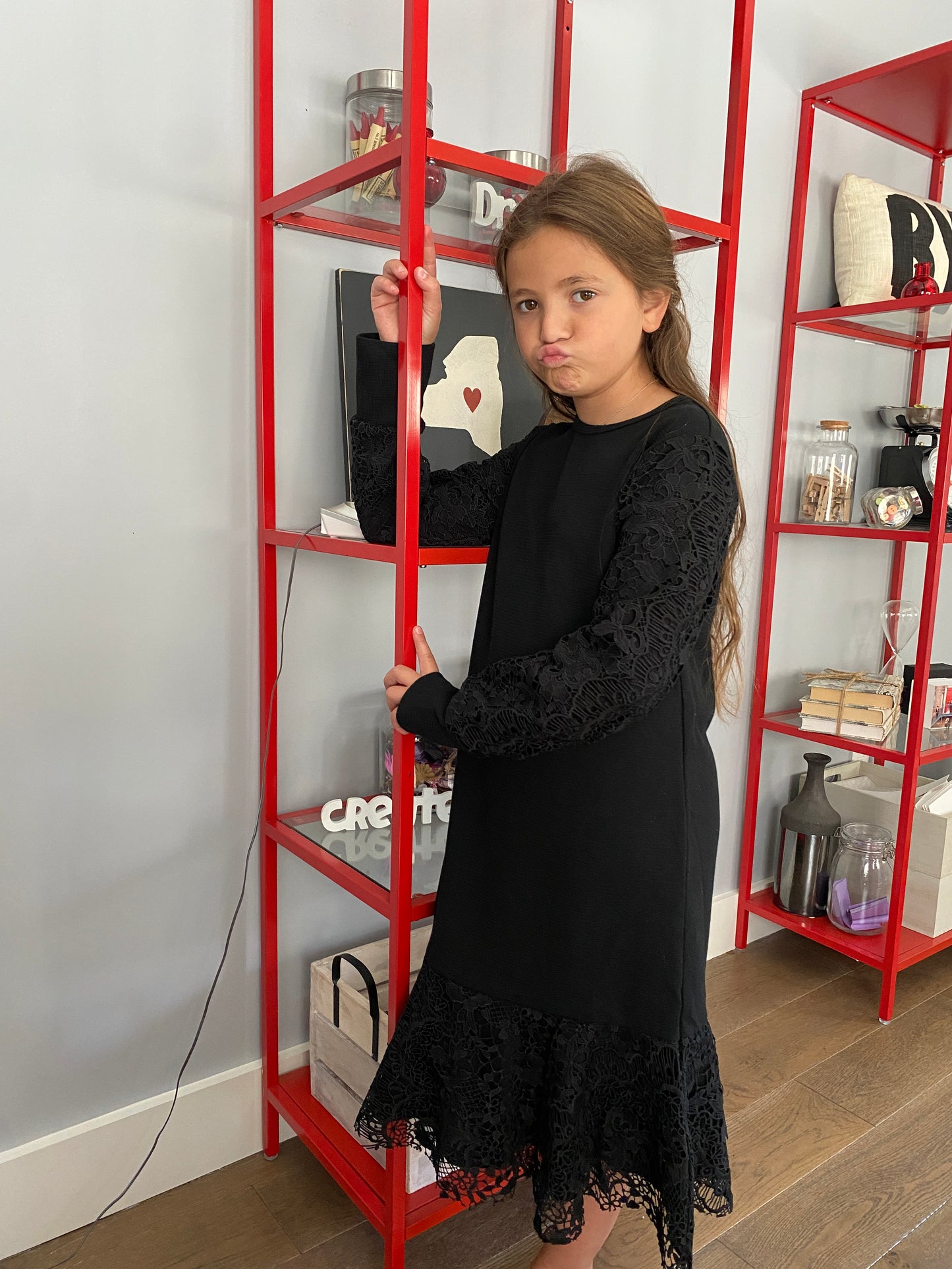 Black Lace Dress