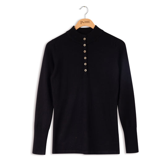 Point Henley Mock Neck