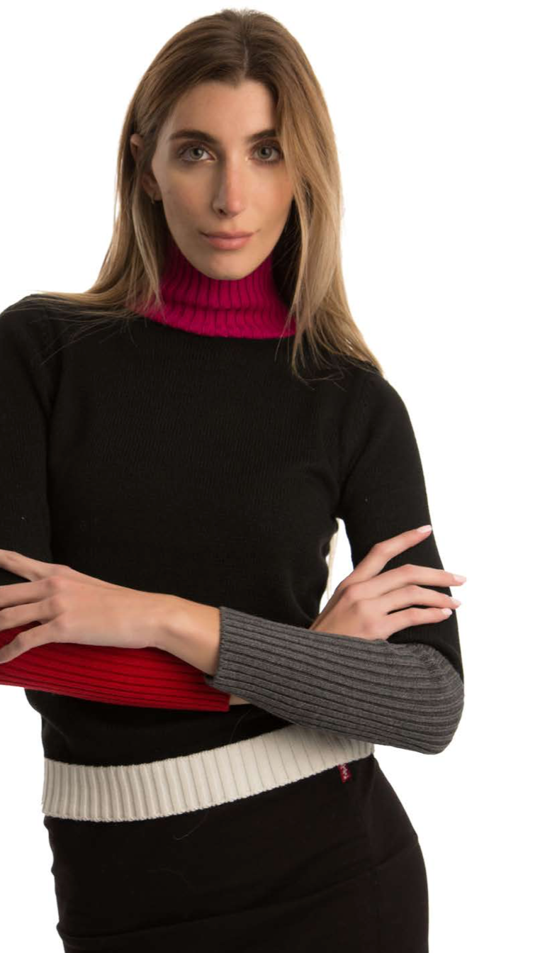 Colorblock Sweater