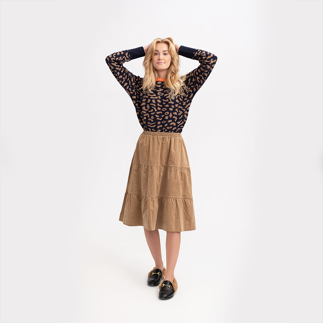 Note Leopard Sweater