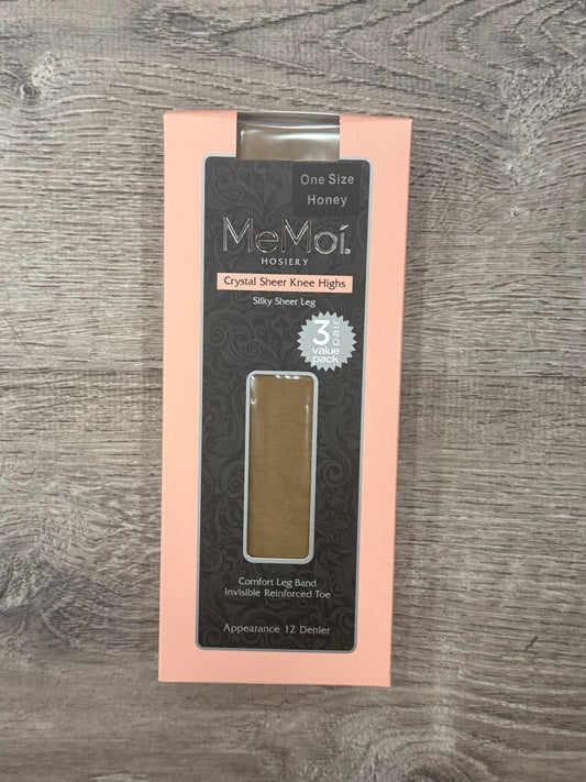 MEMOI KNEE HIGHS THREE PACK