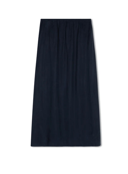 POINT BRUSHED A-LINE SKIRT