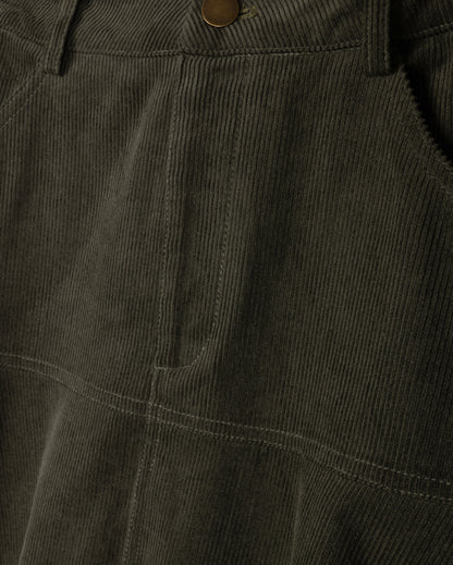 CORDUROY YOLK FLAIRY SKIRT