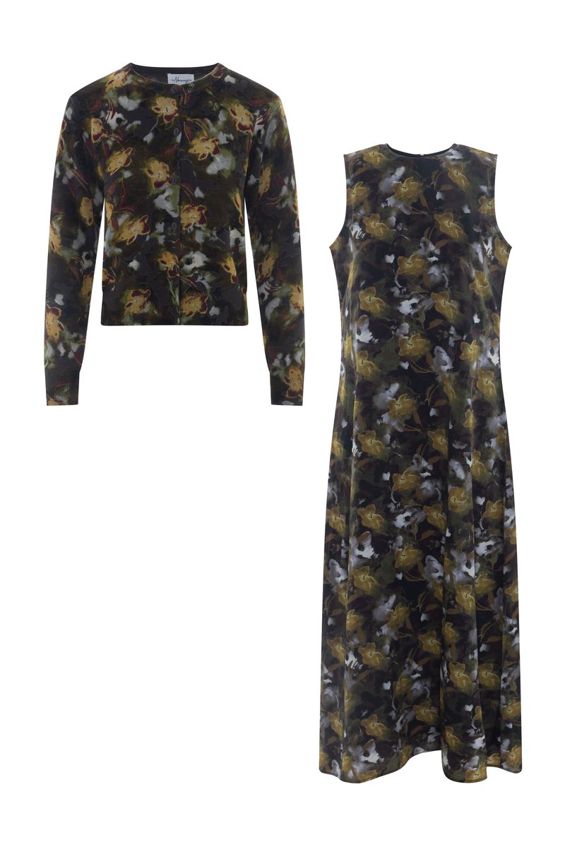 OLIVE FLORAL SET