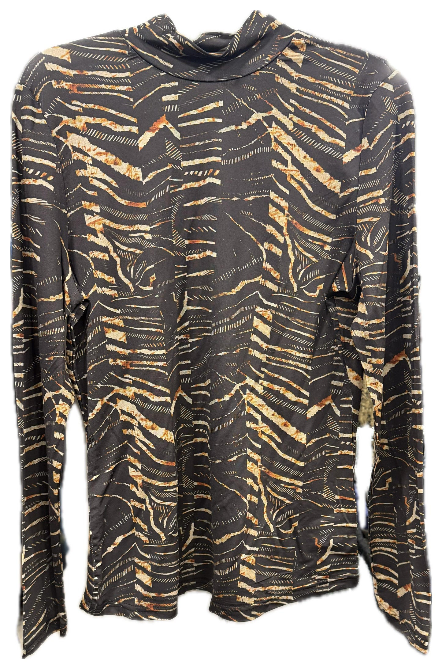 Golden Noire Black-and-Gold Dress