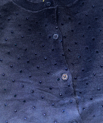 BLUE RHINESTONE SET