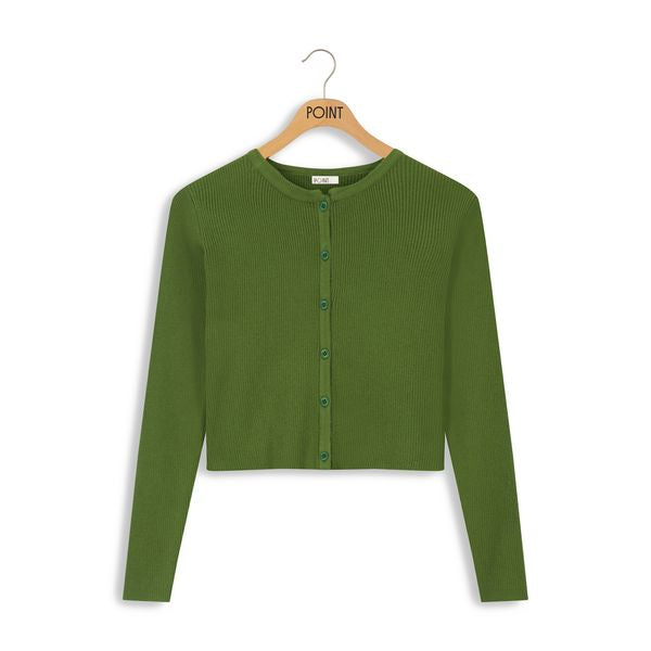ニット+セーター cropped loop point knit CROPPED KNIT JUMPER - Black | ZARA South Africa