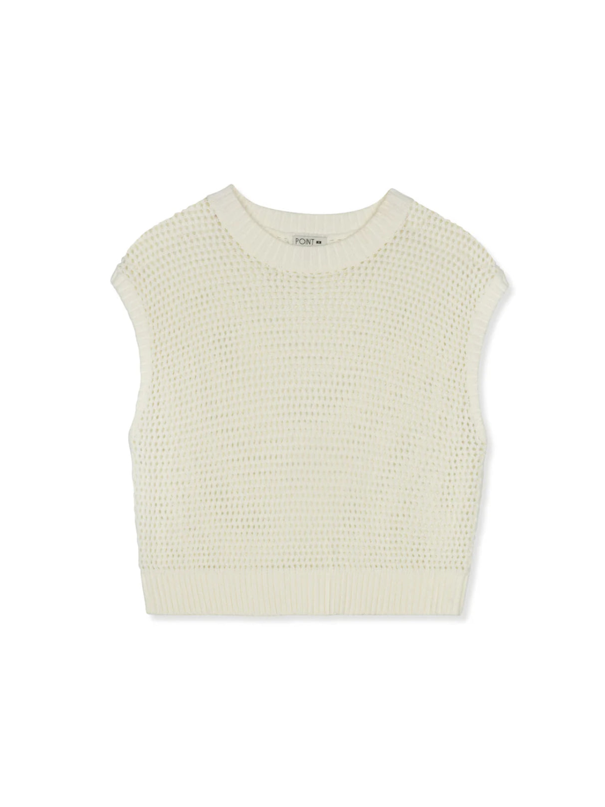 POINT WIDE KNIT VEST