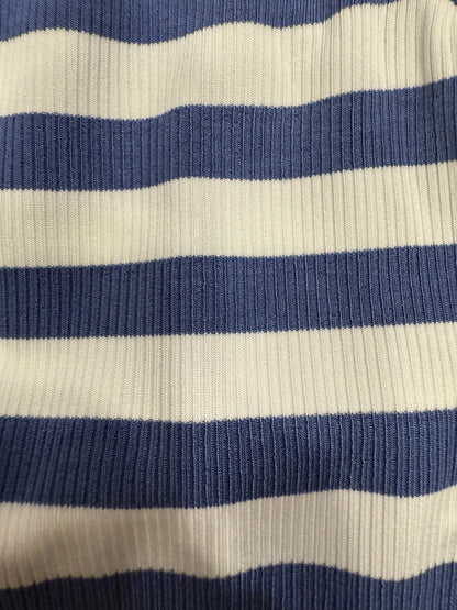RHYTHM CONTRAST DOUBLE V STRIPE TEE