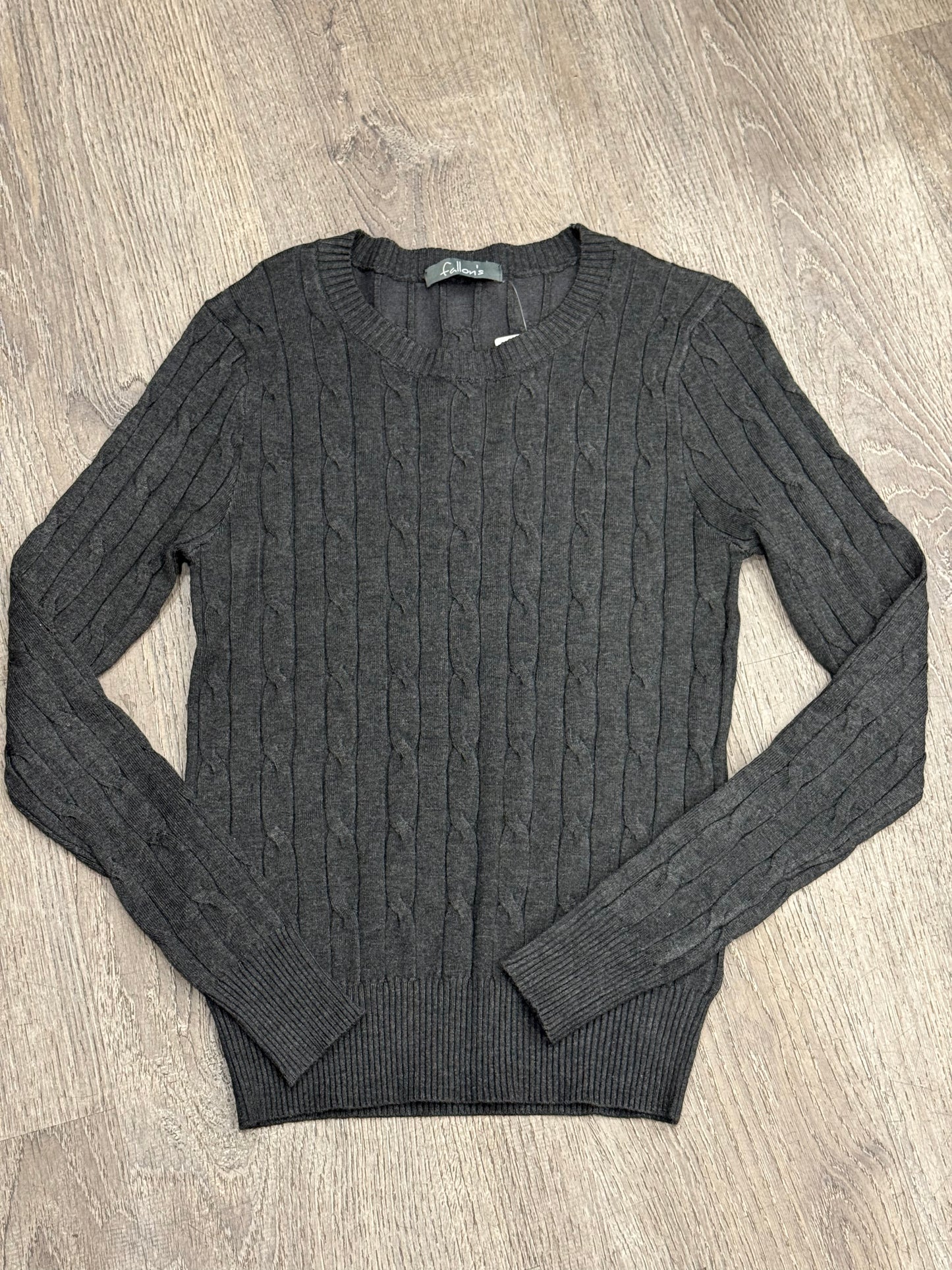 FALLON'S WIDE CABLE KNIT SWEATER