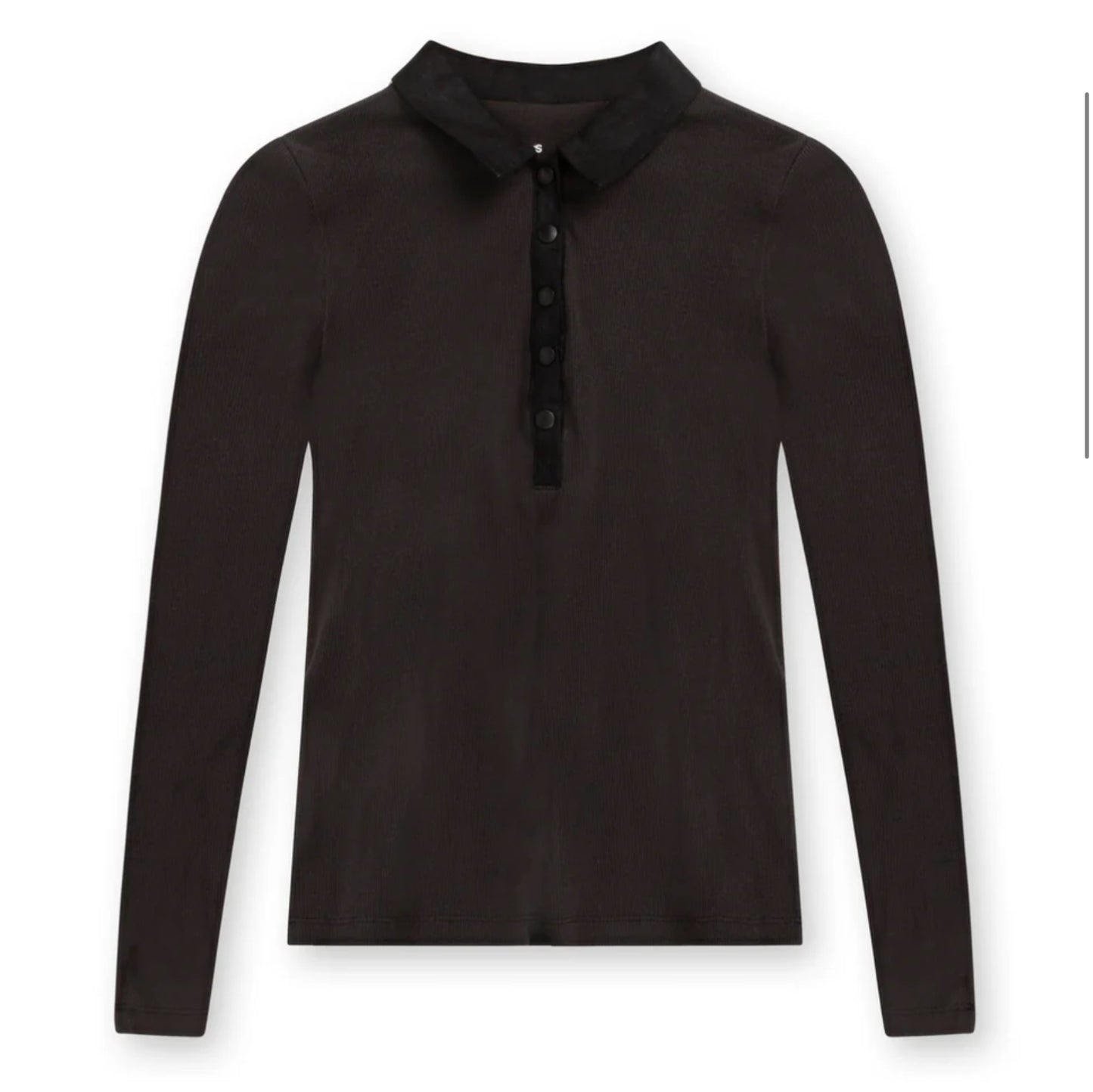 POINT DETAILED POLO TEE