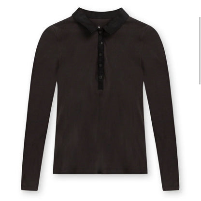 POINT DETAILED POLO TEE