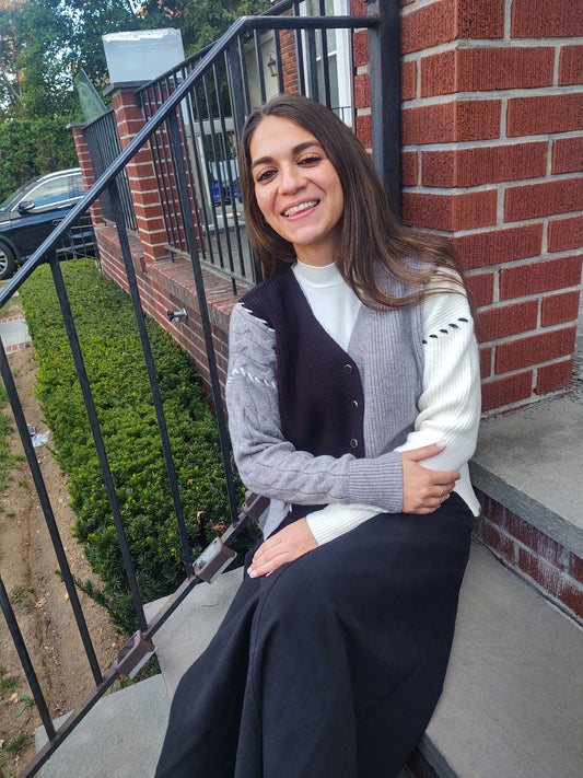 STITCH CARDIGAN