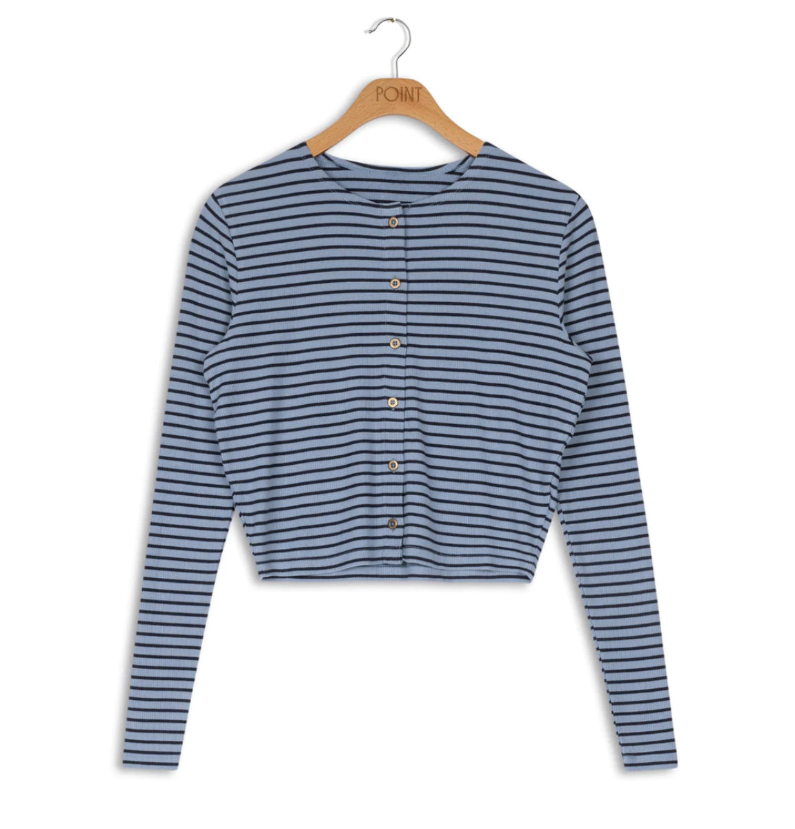 POINT CLASSIC STRIPE CARDI