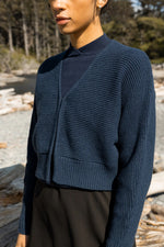 Load image into Gallery viewer, POINT MANDARIN NECK SWEATER

