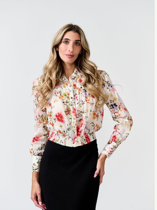 FLORAL BLOUSE