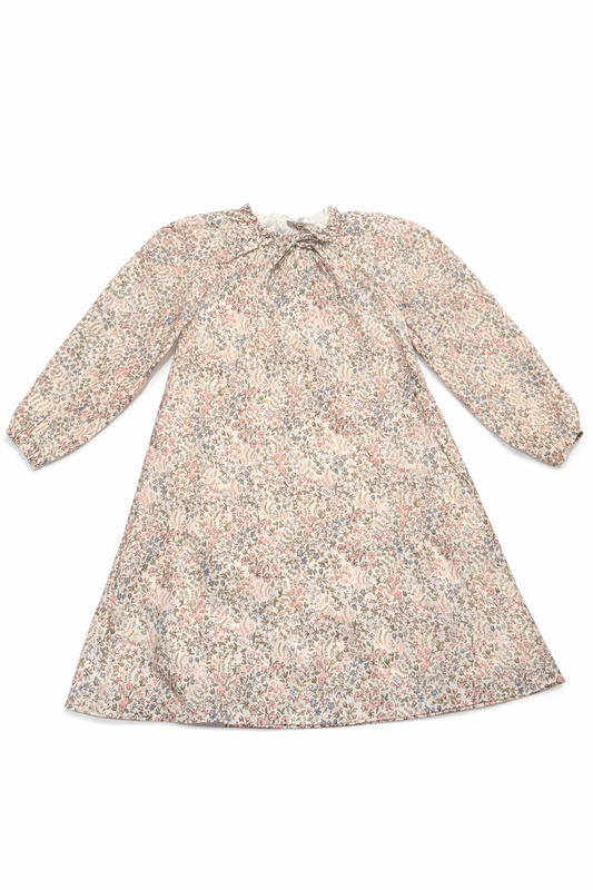 GIRLS COTTON FLORAL DRESS