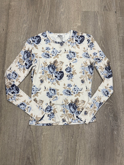 RHYTHM GREY FLOWER TEE