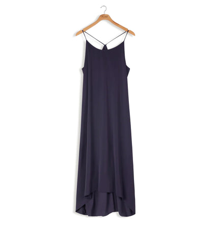 POINT HI LOW SLIP DRESS