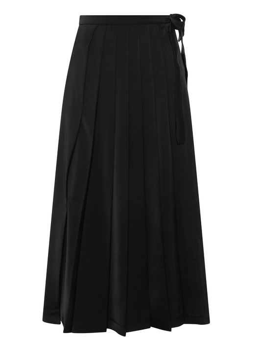 WRAP MIDI SKIRT
