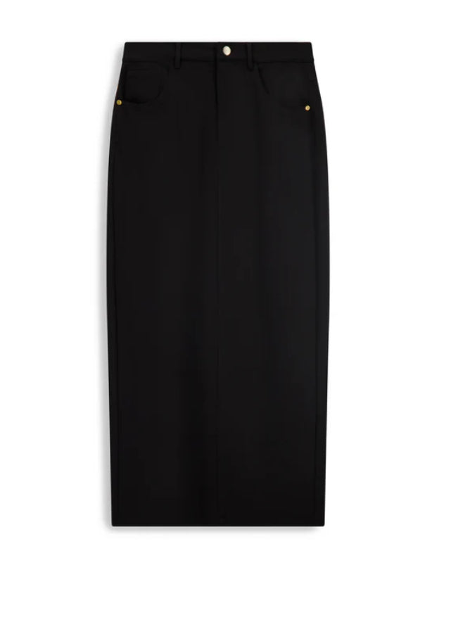 POINT LONG STRAIGHT SKIRT